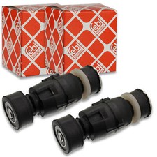 2x FEBI Stabilager Stabilisator Stabigummis vorne für Dacia Logan Sandero Dokker