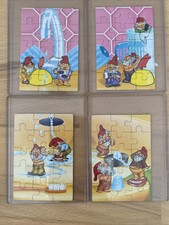 Ü-Ei Puzzle Badezimmerzwerge D 1991 komplett 