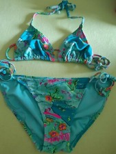 ?Damen Bikini ? Old Navy California Pop Gr XS - S?34 36 Türkis Bunt? Neu ? 
