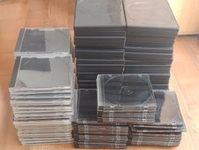 133 x Leerhüllen CD DVD Jewelcase Slimcase Keep Case Doppel-Leerhülle Set Hülle