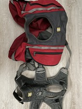 Ruffwear Geschirr mit abnehmbaren Packtaschen  L / XL rot schwarz Top Zustand