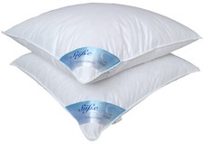 2 Stück 1Set Preis Kopfkissen Kissen 95%Gänsefedern-5%Daunen Füllung 2000g 80x80