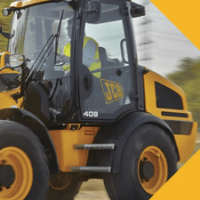 Baggertouren Gutschein Radlader fahrt | Steinbruch NRW   | JCB 409T4 ab 14 Jahre