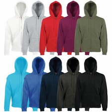Fruit of the Loom Kapuzenjacke Hoodie Kapuzenpullover Sweatshirt Pullover S-XXL