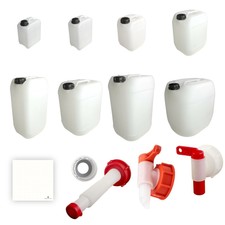 Kanister 2,5 3 5 10 15 20 25 30 L Liter Wasserkanister lebensmittelecht leer