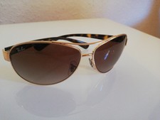 Original Ray-Ban Aviator Sonnenbrille  (RB3386 001/13 63 13 3N) mit Etui 