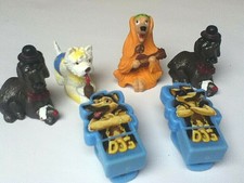 Ü-Eier Großstadthunde 4 Figuren 2 USB-Sticks 2010 neuwertig