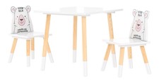 Livarno Home Kinder Sitzgruppe 2x Stühle & 1x Tisch Kindermöbel