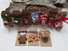 KAWAII FIMO KETTE ANHÄNGER DAWANDA CANDY ROCKABILLY SCHMUCK xmas Steampunk punk