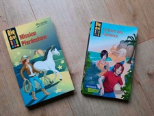 2x die drei !!! Kinder Jugend Bücher Mission Pferdeshow/Bann des Flamenco TOP !!