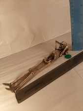 Gothic Keltic Stammesschädel Skelett Joss Weihrauch Stick Halter Harz Ornament