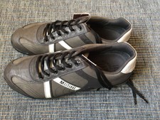 Mustang Sneaker Herren anthrazit / grau / weiß Gr.44 neu
