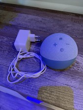 Amazon Echo Dot 4 Generation Blaugrau Alexa Smart Lautsprecher Kugel Neuwertig!
