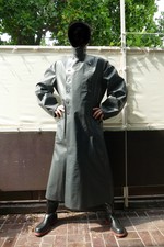 Rarität! Riesen Uniform-Kleppermantel  Gummimantel Regencape Gummi rubberXXL 58 