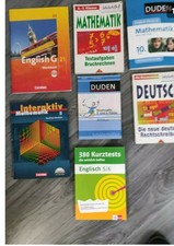Lehrbücher Mathe Deutsch Englisch Workbook Duden Klasse 5 6 7 8 9 10