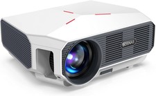 bosnas Beamer WiFi, Native 720p Wireless Mini Projektor 5800 Lumen, 