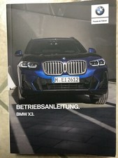BMW X3  G01  2021 2022 Betriebsanleitung Bedienungsanleitung M40d Handbuch