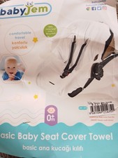 Baby Auto Sitzbezug Weiß