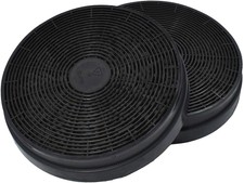 Aktivkohlefilter (x2) Passend für diverse Dunstabzugshauben von Respekta, Bomann