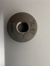 Gewindelehrring Gewindegrenzlehrring 9/16-18 UNF 2A. ANSI B1.2.  GUT Seite