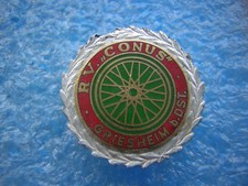 alte Anstecknadel - Radfahrer Verein Conus Griesheim d.DST. Darmstadt - Radsport