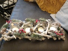 Shabby Chic Dunelm Weihnachten Votivhalter Dekoration