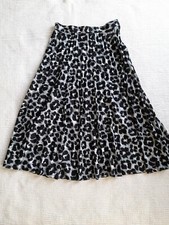 rock midirock leoprint gr. xs 34 /s 36 vintage