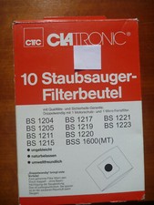 10 x Staubsaugerbeutel Filterbeutel - CLATRONIC - Staubsauger Bosch Siemens - BS