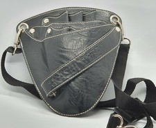 Akashi Scherentasche Scherholster Leder Schwarz