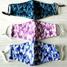 Mund-Nasenmaske Community Maske waschbar Gummi verstellbar inkl. Filter Neu Tarn