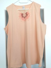 Damen Shirttop, NEU, Größe 48, apricot