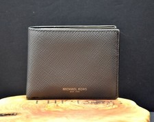 Michael Kors Authentic Herren Falttüren Wallet leder Card Wallet grau