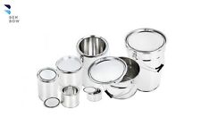 Weißblechdose 1000 ml mit Eindrückdeckel 1 Liter Metalldose Blechbüchse Lackdose