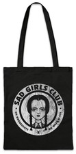 Sad Girls Club Stofftasche Einkaufstasche The Wednesday Addams Gomez Family Fun