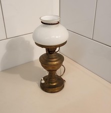 alte Messing Lampe Tischlampe