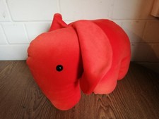 Elefantenschuhe Elefanten Schuhe GROßER ROTER ELEFANT Plüsch