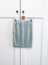 H&M Rock Gr. 34 mit Waffelmuster türkis