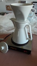 CILIO Porzellan Kaffeefilter & Kaffeekanne VIENNA 1 l  im Set