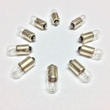 10x T4W 12V 4W BA9s Autolampen Glühbirne Standlicht  10 Stück GLAS