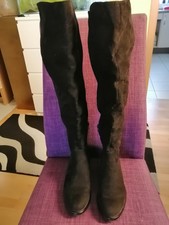 Damen Stiefel Kniehoch schwarz Größe 39