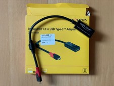 Delock 63928 DisplayPort Adapter für USB Type-C Monitor 4K