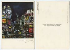 53761 - M. Legendre: London, Piccadilly Circus by Night - alte Künstlerkarte