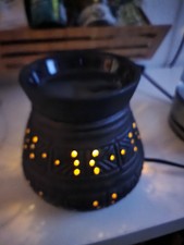 Partylite Duftlampe Elektronisch braun Erde Afrika Global Inspiration NEU