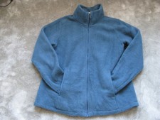 ENGEL Wollfleecejacke, Gr. 46/48, Farbe atlantik melange, 100 % Wolle aus kbT