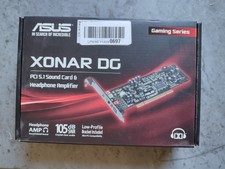 ASUS Xonar DG PCI 5.1 Soundkarte mit OVP