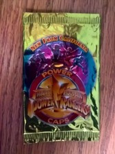 Leere Packung Wrapper: Mighty Morphin Power Rangers Caps