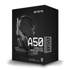 ASTRO A50 Wireless Gaming Headset + Ladestation 2,4 GHz Kabellos PS5 PS4 PC OVP
