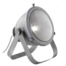 Brilliant LED Tischleuchte Bo Industrie Beton Grau 7W = 60W E27 Schalter UVP 61€