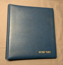 Leeres Karat Münzalbum mit 6 Hüllen (4)