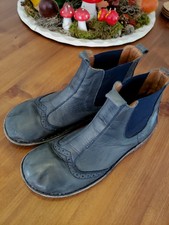 Bisgaard 37 blau Boots/Stiefel Echt Leder Chelsea